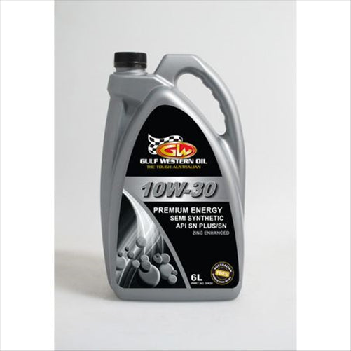 Gulf Western PREMIUM ENERGY 10W/30 - SM/CF4 - 6L 30632
