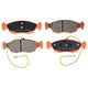 RDA BRAKES RDA GP Max General Purpose Low Metallic Brake Pad Set RDB1339