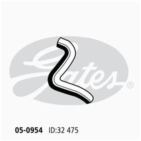 Gates Radiator Hose Lower 05-0954