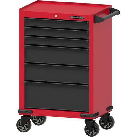 Repco 27 Inch 6 Drawer Tool Trolley RTT6D-27IN-RD