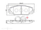 OE+ CERAMIC BRAKE PADS FRONT SUITS TOYOTA RAV4 BLADE MARK X - DB1801CP