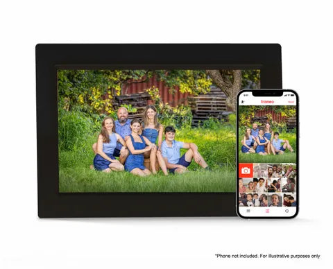 FIREFLY FRAMEO 10.1" WiFi Digital Photo Frame â€“ Glass Display
