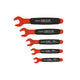 T & E TOOLS T&E VDE Insulated Open End Set 5pc IS6001