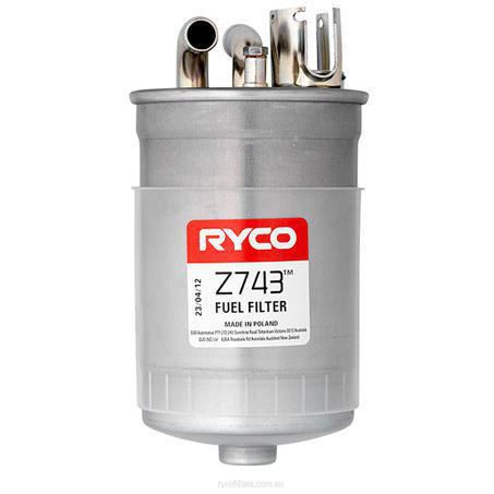 RYCO FUEL FILTER - AUDI/VW (2 PIPE)