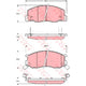 TRW DTEC Brake Pad Set (DB1372)
