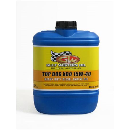 Gulf Western TOP DOG XDO 15W40 ENGINE OIL 10L 31012