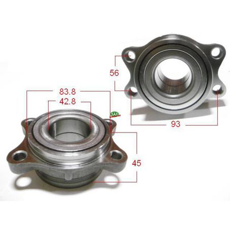 SAS AUTO PARTS SAS Wheel Bearing WH125