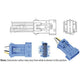 NTK Oxygen Sensor OTA4N-5B1