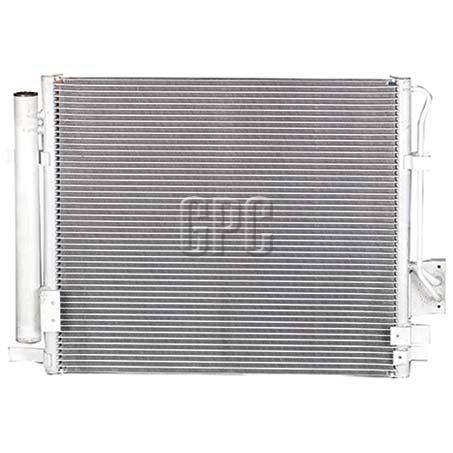 HANON SYSTEM Hanon Air Conditioning Condenser Parallel Flow (Subcooled) Inlet Pad Outlet Pad CNX01018