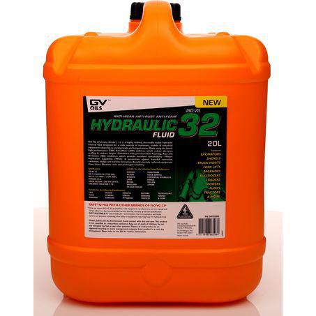 GV $10 TOOLS HYDRAULIC FLUID ISO 32 20L GVHYD32020