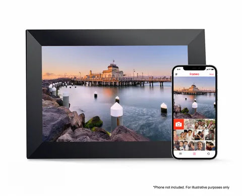 FIREFLY FRAMEO 10.1" WIFI DIGITAL PHOTO FRAME â€“ BLACK