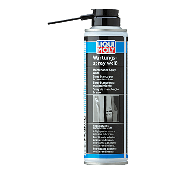 White High-Performance Lubricant Spray – Water-Resistant & Long-Lasting Protection