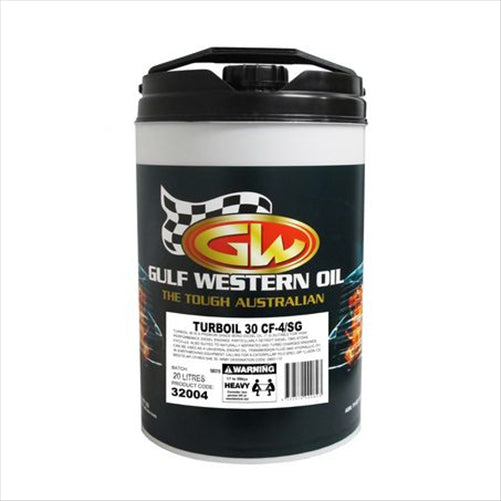 Gulf Western TURBOIL SAE30 DIESEL ENGINE OIL - 20L 32004