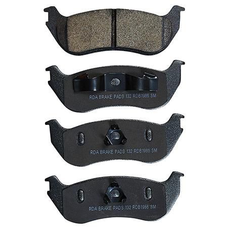 RDA GP MAX LOW METALLIC BRAKE PAD SET FORD EXPLORER RDB1986