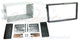 Metra 95-9315B Black Double DIN Dash Kit with Cage | 2005-2013 SsangYong Rexton II