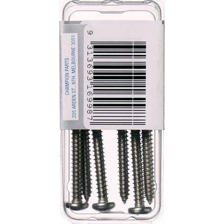 CHAMPION AUTO PARTS Champion Self Tapping Pan Head Screw Pack 10G x 1-1/2in. CSP95