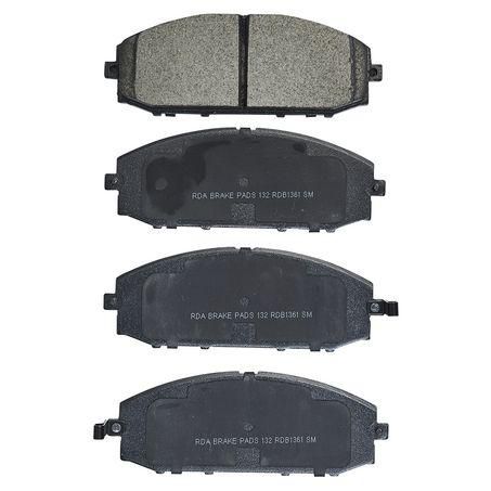 RDA GP MAX LOW METALLIC BRAKE PAD SET NISSAN PATROL SAFARI RDB1361