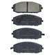 RDA GP MAX LOW METALLIC BRAKE PAD SET NISSAN PATROL SAFARI RDB1361