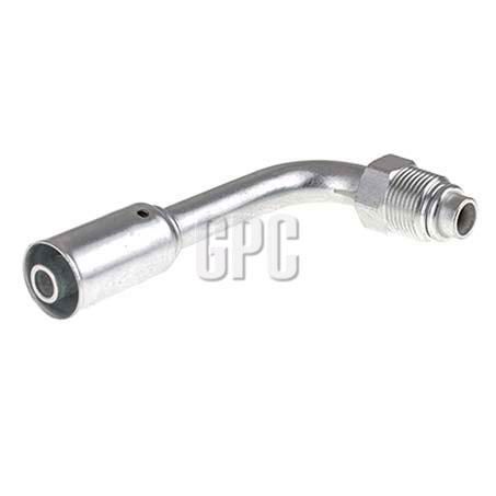 OEX Steel Fitting # 8 MOR - Reduced Beadlock #8 90° RSX1422