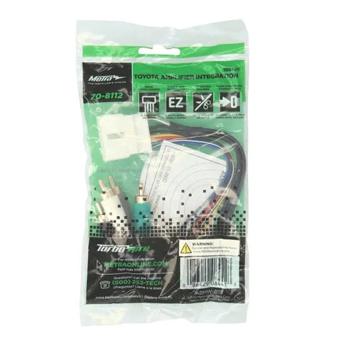 SUITS TOYOTA 1992-2001 AMPLIFIED HARNESS | 15-PIN OEM AMP RETENTION ADAPTER