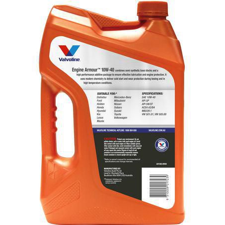VALVOLINE Engine Armour 10W-40 Engine Oil 5L
