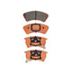 RDA BRAKES RDA GP Max General Purpose Low Metallic Brake Pad Set RDB427