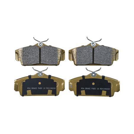 RDA Brakes Extreme Heavy Duty Brake Pad Set RDX1980SM