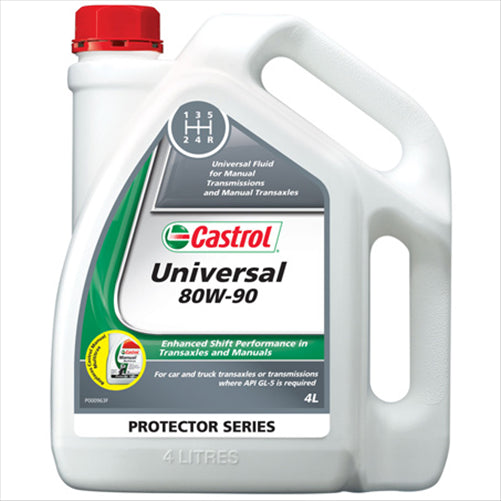 CASTROL UNIVERSAL MANUAL TRANS FLUID 80W-90 4L 3375564