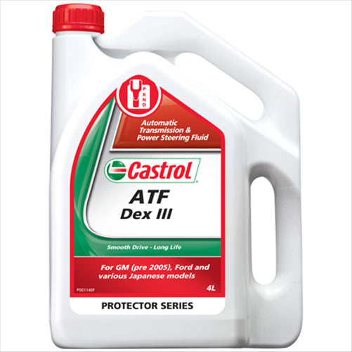CASTROL DEXTRON 3 AUTOMATIC TRANSMISSION FLUID 4L 3381101