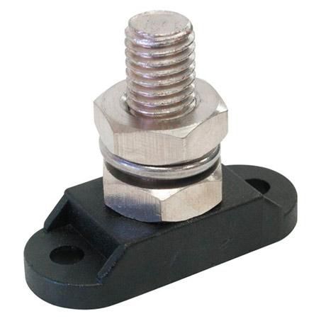 BEP MARINE BEP Insulated Stud Single 10mm Black base IS10B
