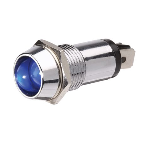 Narva Pilot Light LED Blue 24V Blade Terminals