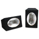 Pair of 6"x9" Universal Speaker Enclosures | Black Carpet, Compact Design