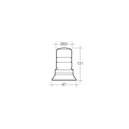 Narva L.E.D Quad Flash Strobe Light (Amber) Flange Base