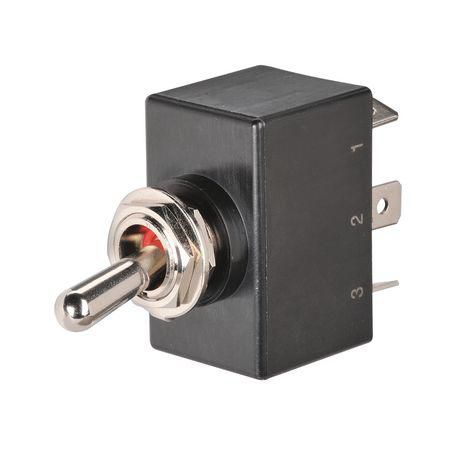 Narva WATERPROOF HEAVY DUTY TOGGLE SWITCH DPDT (CONTACTS RATED 25A @ 12V)