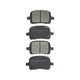 RDA GP MAX LOW METALLIC BRAKE PAD SET LEXUS TOYOTA RDB1345