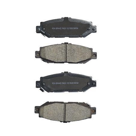 RDA GP MAX LOW METALLIC BRAKE PAD SET LEXUS TOYOTA RDB1396