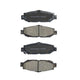 RDA GP MAX LOW METALLIC BRAKE PAD SET LEXUS TOYOTA RDB1396