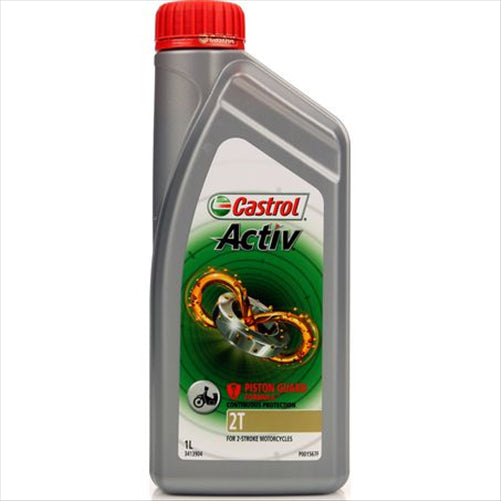CASTROL ACTIV 2T MOTORCYCLE ENGINE OIL 1L 3413904