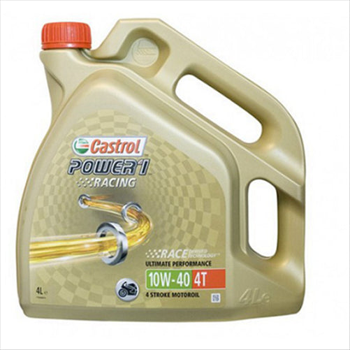 CASTROL POWER 1 RACING 4T 10W-40 MOTORCYCLE ENGINE OIL 4L 3418672