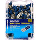 Narva Crimp Terminal Female Blade Blue Terminal Entry 6.3 x 0.8mm Vinyl 100Pk 56136