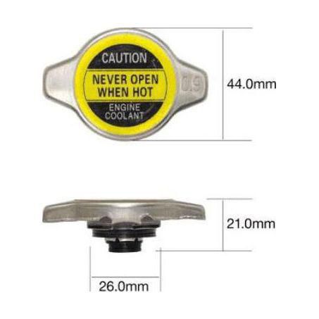 TRIDON RECOVERY RADIATOR CAP  13Psi 90Kpa