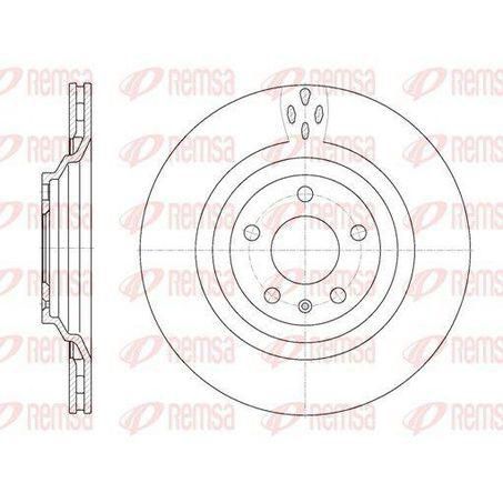 Remsa ROTOR AUDI A6 ALLROAD R 04- 330MM