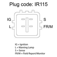 OEX ALTERNATOR 12V 110A DENSO STYLE DXA4031