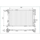 Valeo Radiator Aluminium Core Plastic Tank OE Quality 701158