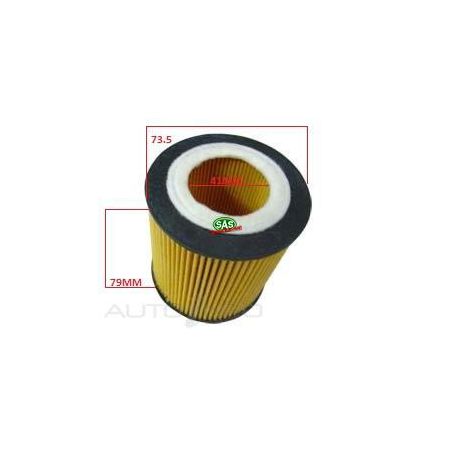 SAS AUTO PARTS OIL FILTER OFR2673P