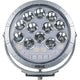 Great Whites Attack 250mm LED Round Alloy Driving Light With Amber Light GWR10224A