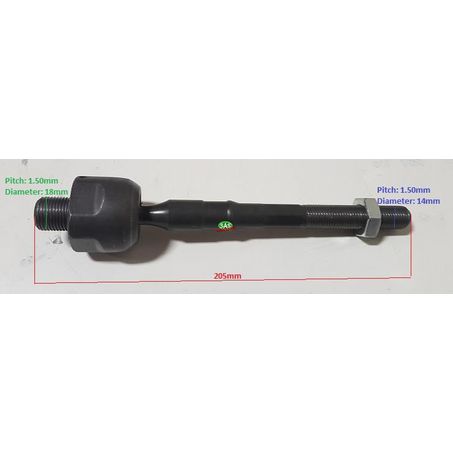 SAS AUTO PARTS SAS Steering Rack End RE314
