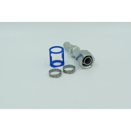 Burgaflex Steel Fitting # 12 FOR - Reduced Burgaclip #12 Straight SCX1304