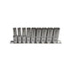 T & E TOOLS T&E 9 Piece E10- E24 1/2 inch Female Torx Socket Set E0604