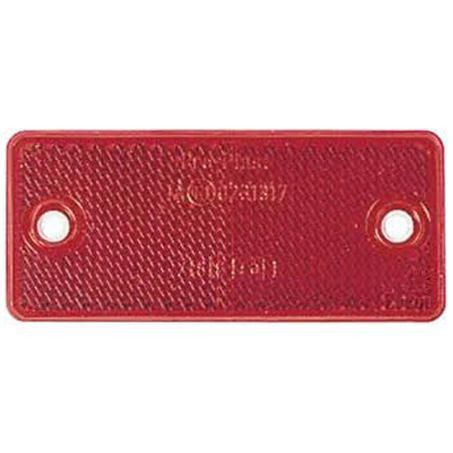 Narva Reflector Rectangle Red 40 x 90mm - 2 Pce